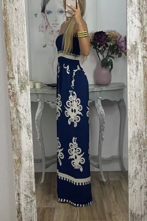 Rowangirl Printed Wrap Jumpsuit