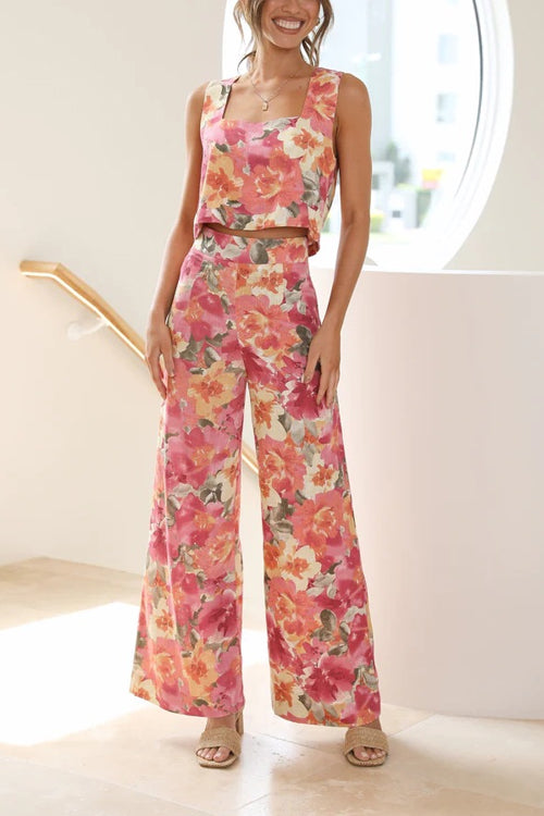 Rowangirl Floral Pants - Romantic Print