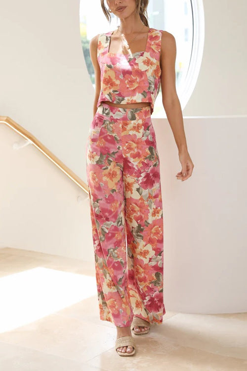 Rowangirl Floral Pants - Romantic Print