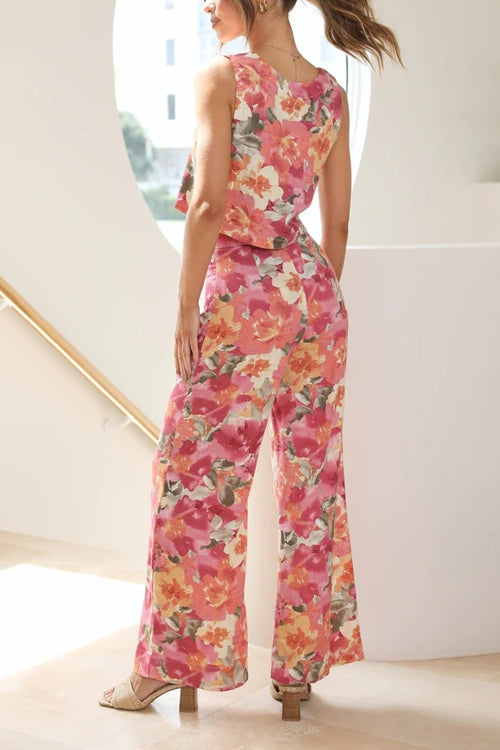 Rowangirl Floral Pants - Romantic Print