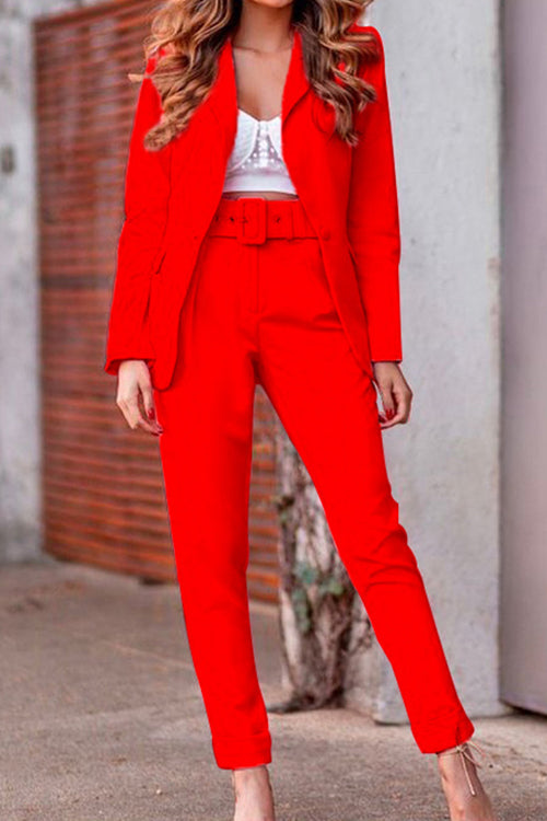 Rowangirl Fashion Long Sleeve Suit