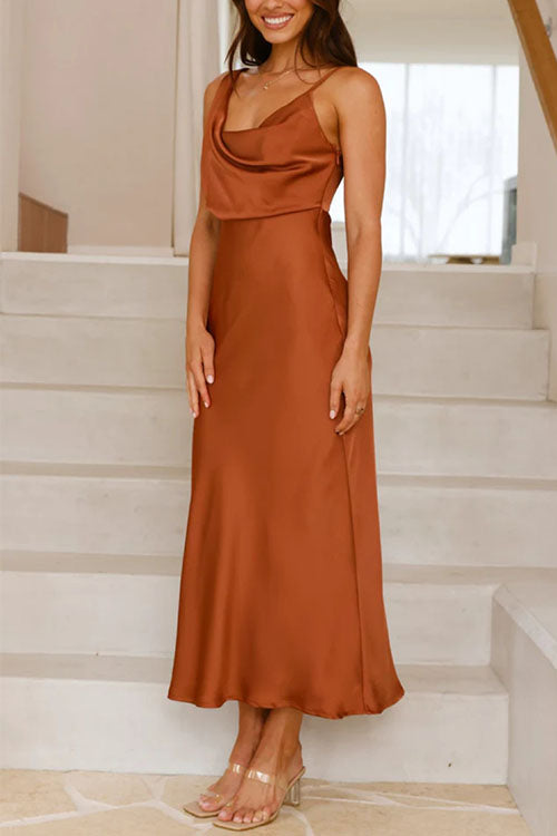 Rowangirl  Strapless Solid Color Dress