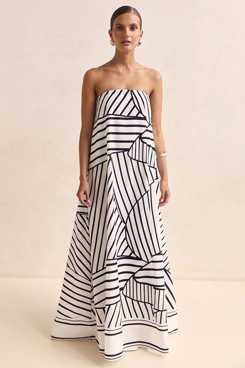 Rowangirl Strapless Holiday Dress