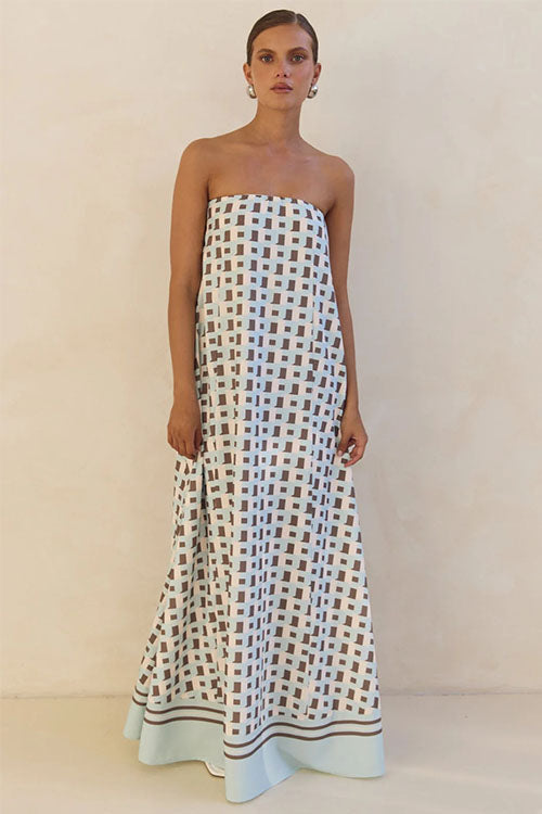 Rowangirl Strapless Holiday Dress