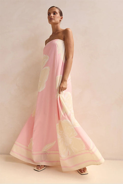 Rowangirl Strapless Holiday Dress
