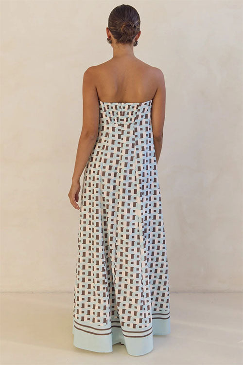 Rowangirl Strapless Holiday Dress