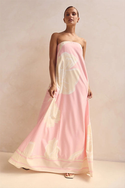 Rowangirl Strapless Holiday Dress