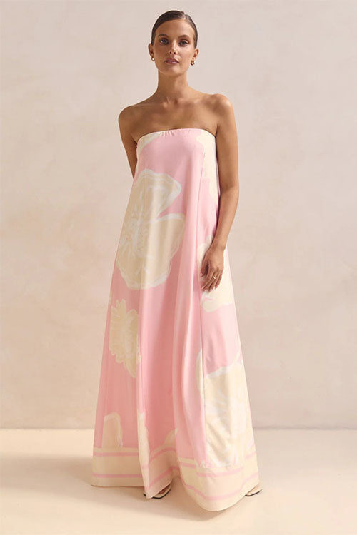 Rowangirl Strapless Holiday Dress