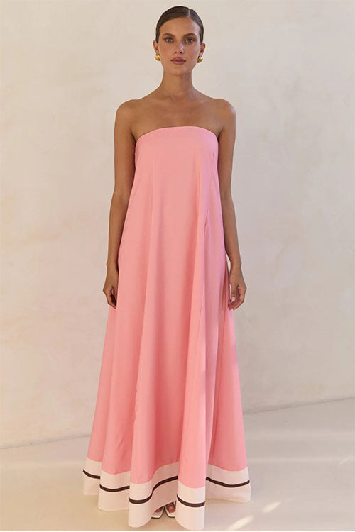 Rowangirl Strapless Holiday Dress