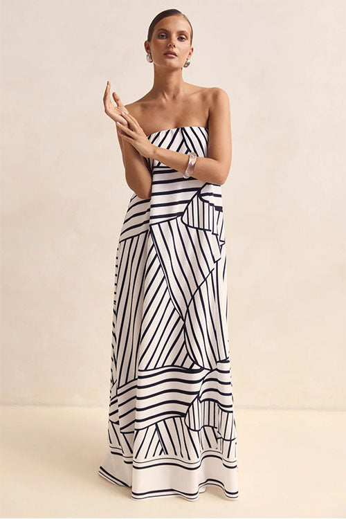Rowangirl Strapless Holiday Dress