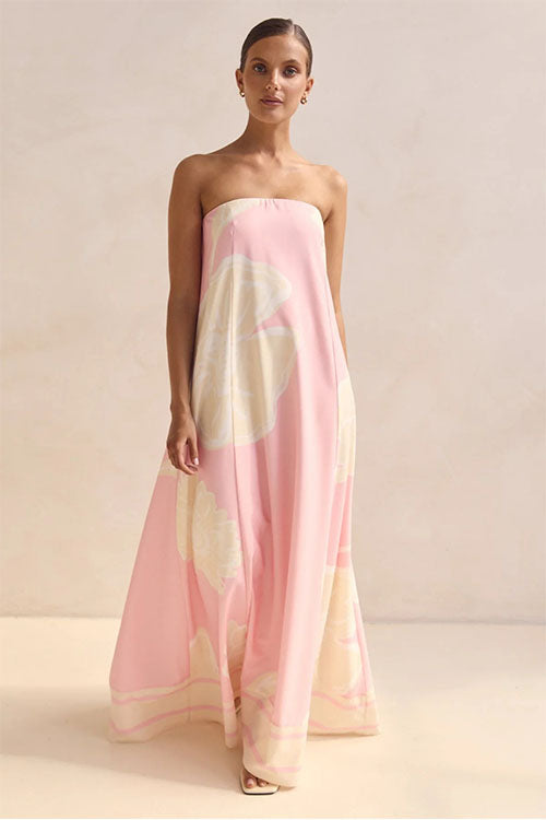 Rowangirl Strapless Holiday Dress