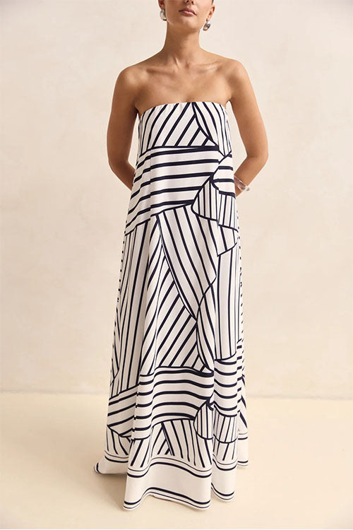 Rowangirl Strapless Holiday Dress