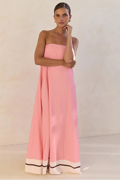 Rowangirl Strapless Holiday Dress