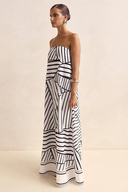 Rowangirl Strapless Holiday Dress