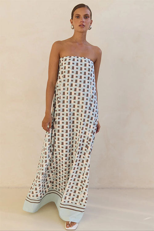 Rowangirl Strapless Holiday Dress