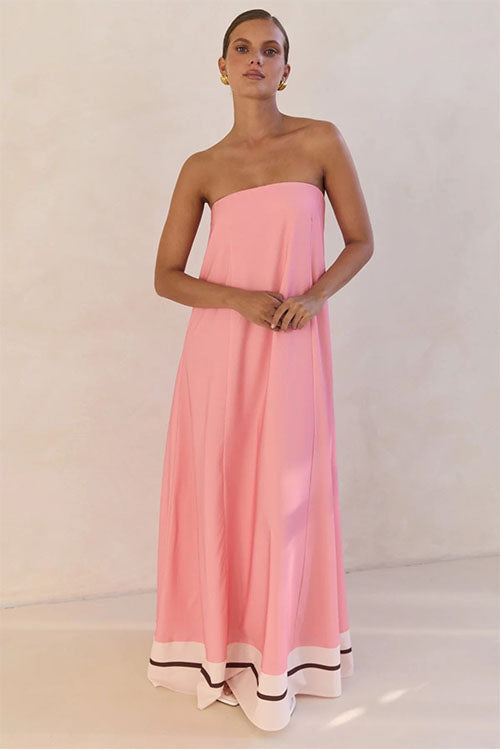 Rowangirl Strapless Holiday Dress