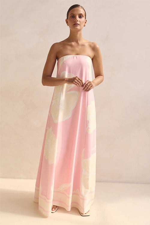 Rowangirl Strapless Holiday Dress