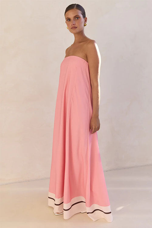 Rowangirl Strapless Holiday Dress