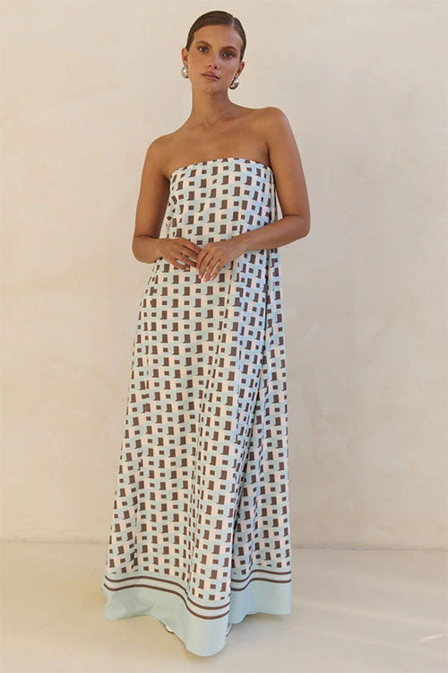 Rowangirl Strapless Holiday Dress