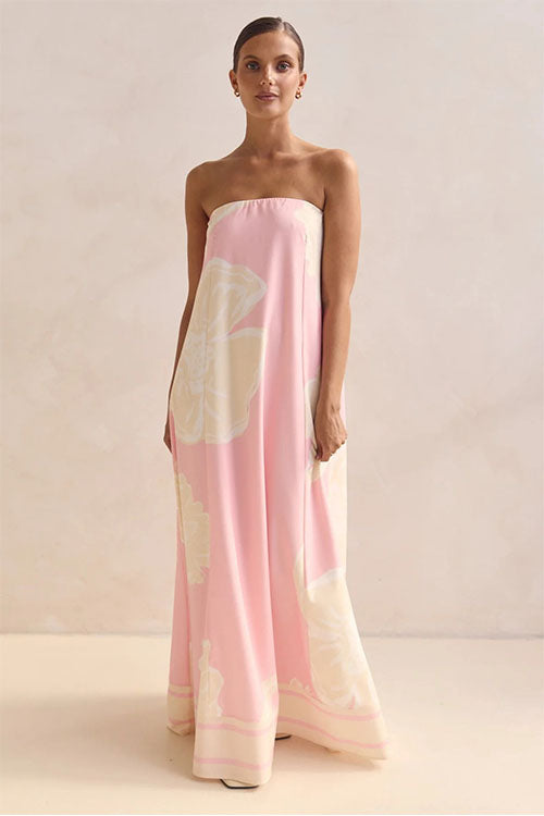 Rowangirl Strapless Holiday Dress