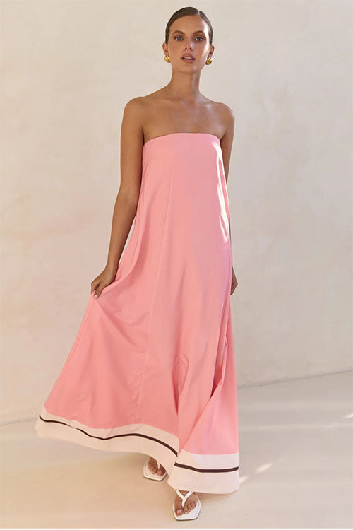 Rowangirl Strapless Holiday Dress