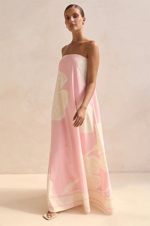Rowangirl Strapless Holiday Dress