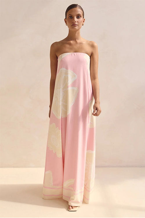 Rowangirl Strapless Holiday Dress