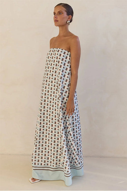 Rowangirl Strapless Holiday Dress