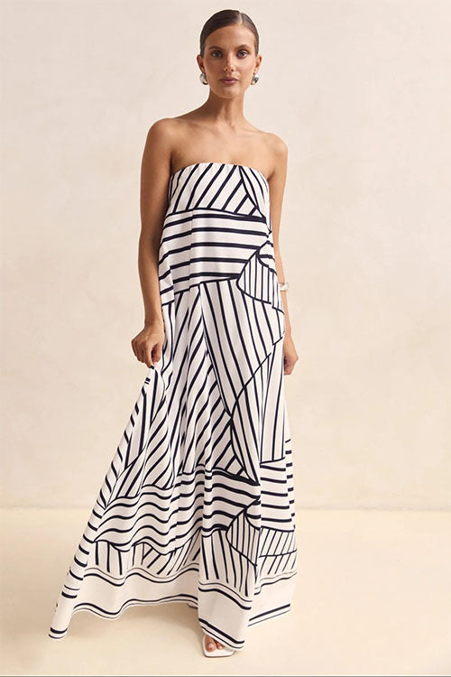 Rowangirl Strapless Holiday Dress