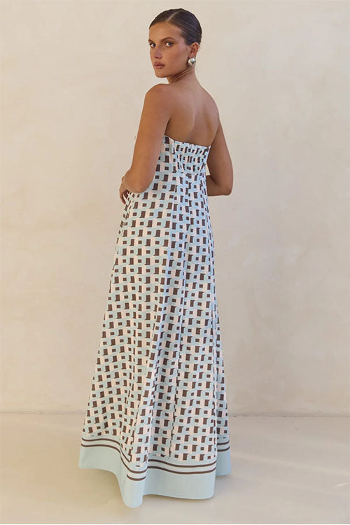 Rowangirl Strapless Holiday Dress