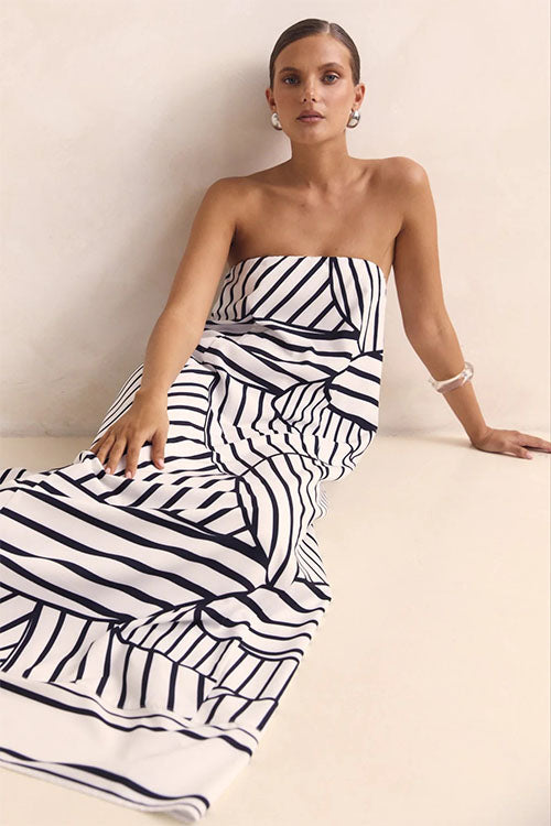 Rowangirl Strapless Holiday Dress