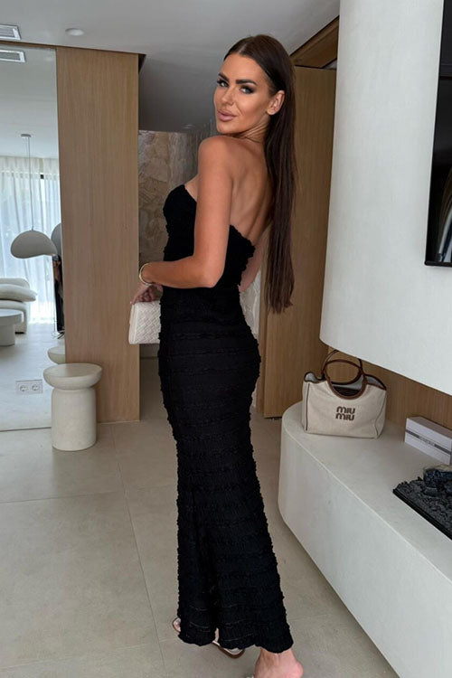 Rowangirl  Strapless Fitted Party Dress