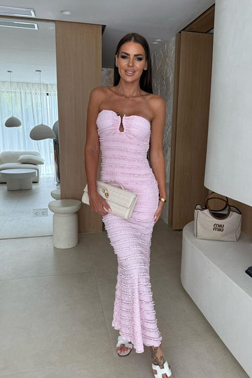 Rowangirl  Strapless Fitted Party Dress