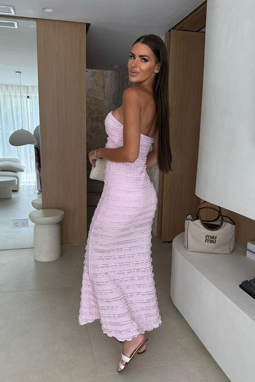 Rowangirl  Strapless Fitted Party Dress