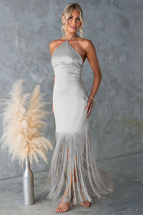 Rowangirl  Elegant Fringed Dress