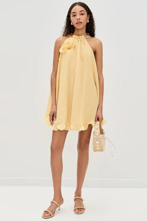 Rowangirl   Sleeveless Floral Dress