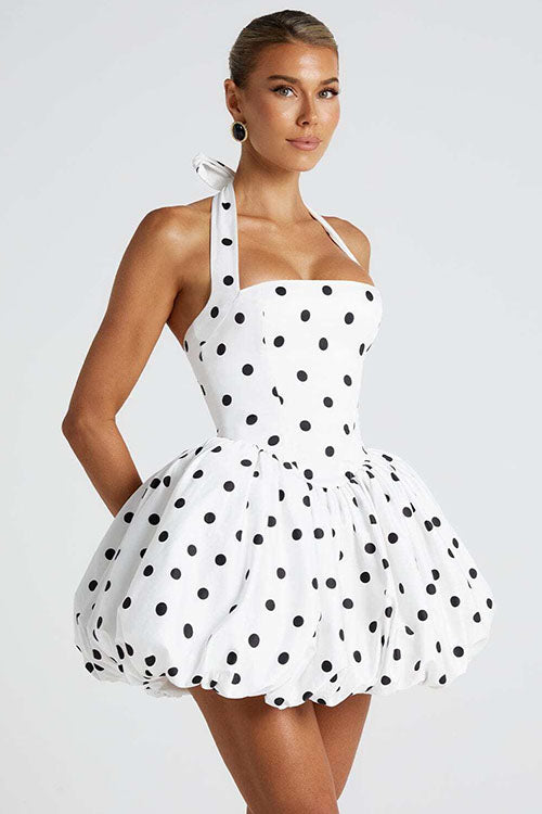 Rowangirl  Halter Neck Short Dress