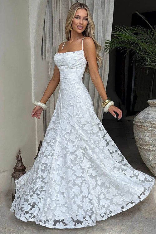 Rowangirl   Backless Evening Dress With Suspenders