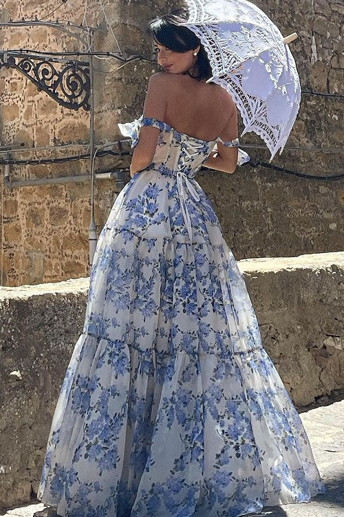 Rowangirl Floral Tie Maxi Dress