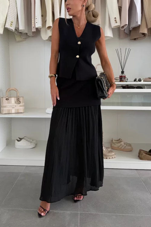 Rowangirl  Panelled Midi Skirt