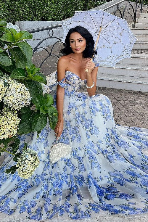 Rowangirl Floral Tie Maxi Dress