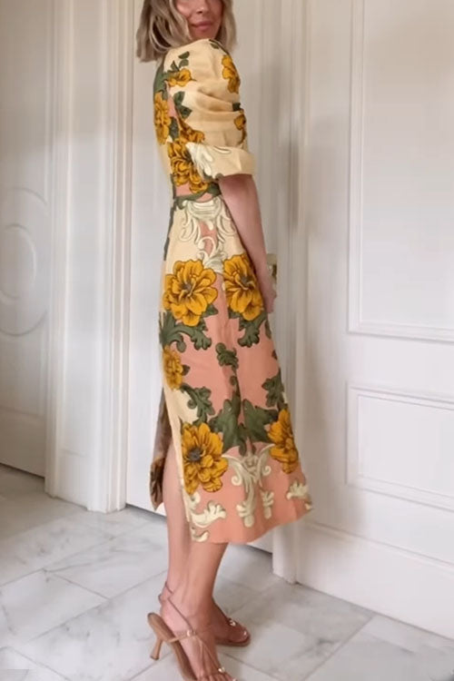 Rowangirl  Floral Print Dress