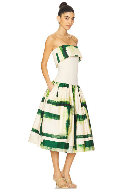 Rowangirl  Bandeau Dyed Dress