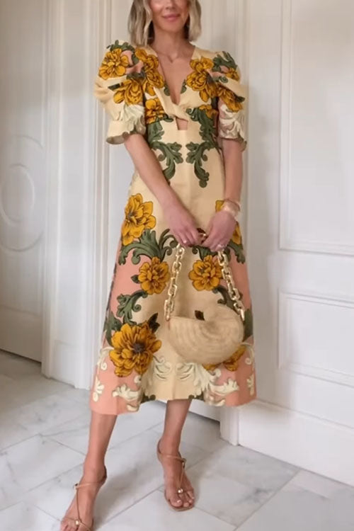 Rowangirl  Floral Print Dress