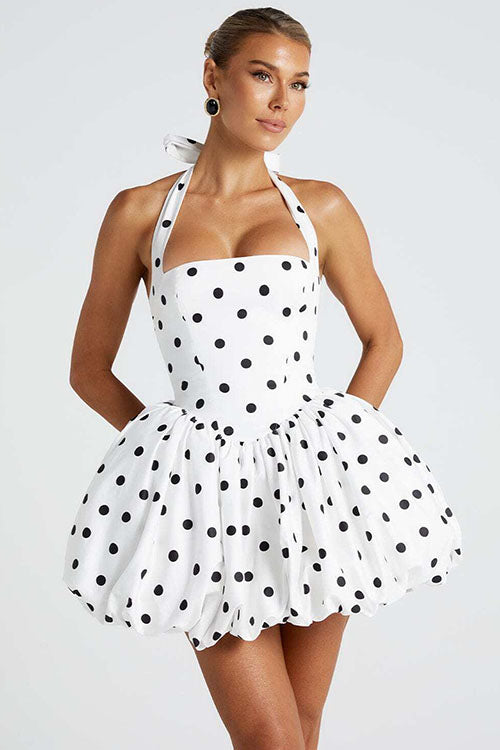 Rowangirl  Halter Neck Short Dress
