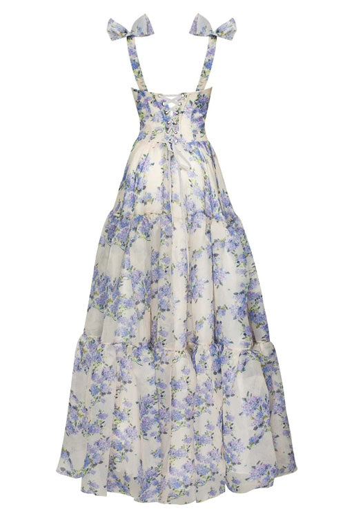 Rowangirl Floral Tie Maxi Dress