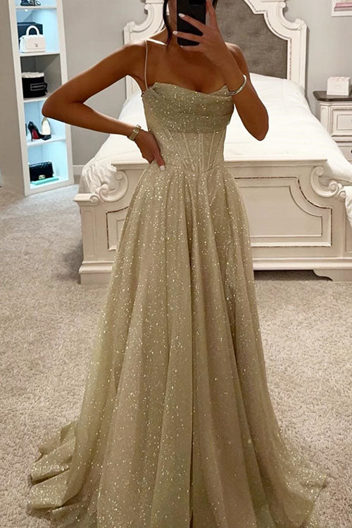 Rowangirl  Sequined Full Strap Party Dress