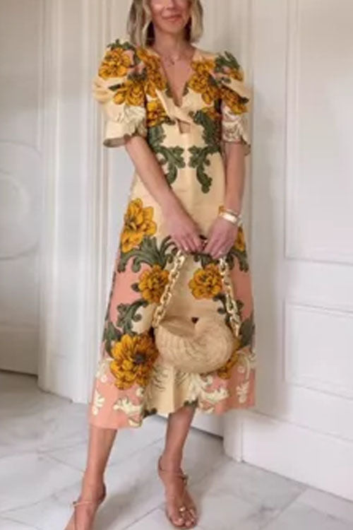 Rowangirl  Floral Print Dress