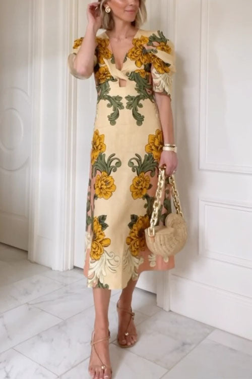 Rowangirl  Floral Print Dress