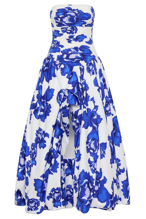 Rowangirl   Fashionable Slit Sleeveless Long Dress